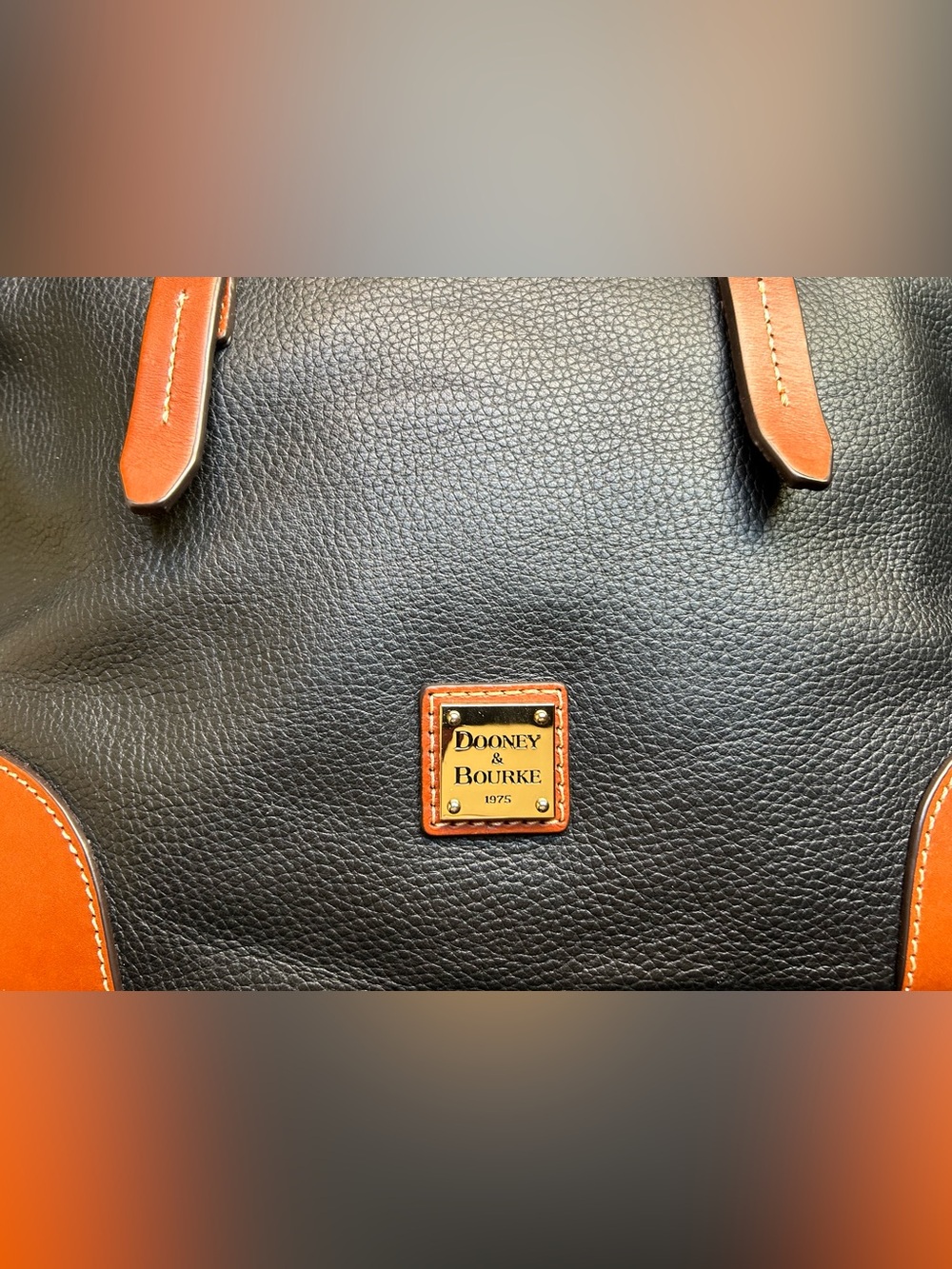 Dooney & Bourke Pebble Grain Domed Satchel in Black - Picture 8 of 9